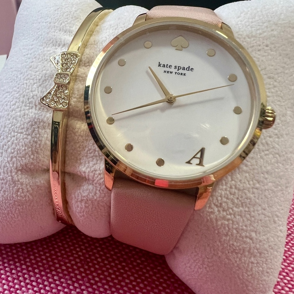 NWT Kate Spade Monogram “A” Watch - Picture 6 of 9
